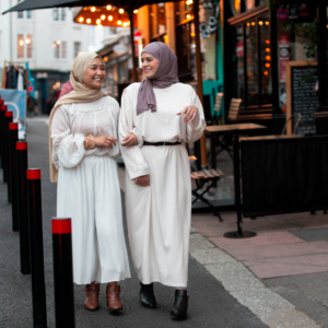 robe blanche pour femme musulmane